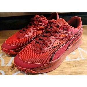 Puma Street Rider‎ Jr - Red Dahlia Athletic Shoes Size 6